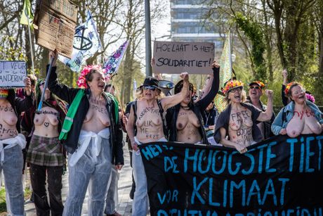 Schiphol protesti Schiphol protesti