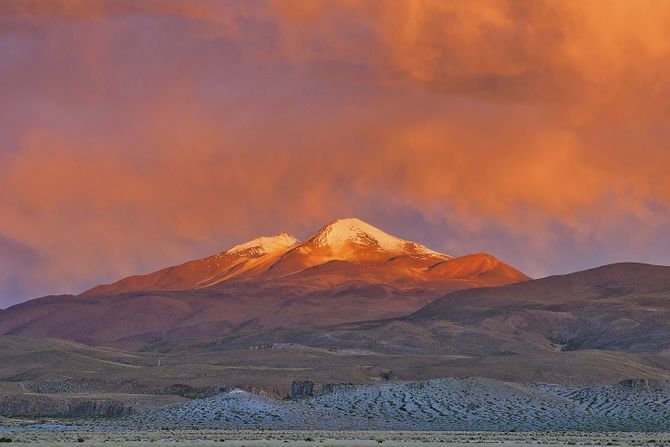 Bolivija, Uturuncu vulkan