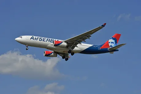 Air Serbia Airbus A330 Nikola Tesla