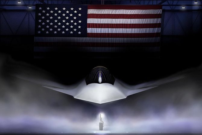 Boeing F 47 artist rendering