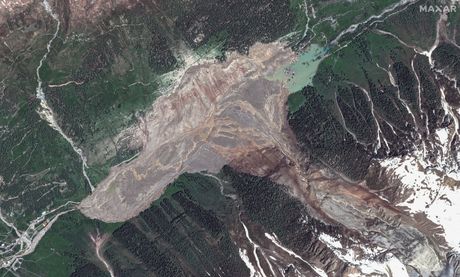 Selo Blaten u Švajcarskoj koje je sravnio glečer