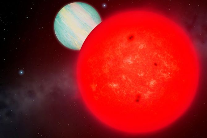 Zvezda TOI-6894 i planeta TOI-6894b