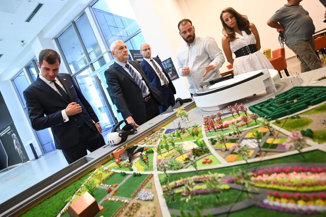 Ministar nauke Bela Balint, Prirodnjački centar u Svilajncu