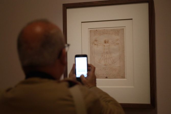 Vitruvijev čovek Leonarda da Vinčija