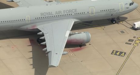 Pro Palestinski activista, RAF Brize Norton