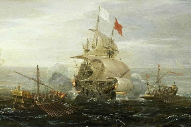 Prikaz piratskog napada