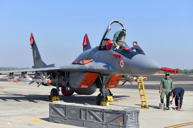 Avion Mig 29 Indija