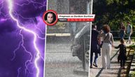 Ovo je tačna satnica! Ponovo prete oluje sa grmljavinom i gradom: Na udaru nevremena prvo ovi delovi Srbije
