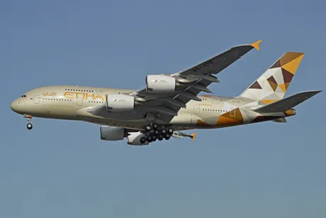 Etihad airways A320