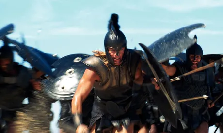 Troja, Ahil, scena iz filma