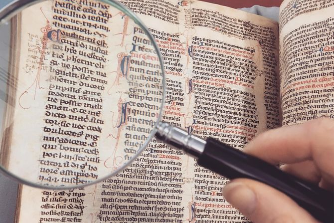 manuskript, tekst, transkripcija