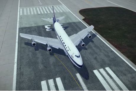 Olympic Airways Boeing 747 let 411 F Olympic Airways Boeing 747 let 411 F