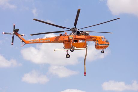 Sikorsky S-64 Skycrane helikopter Sikorsky S-64 Skycrane helikopter