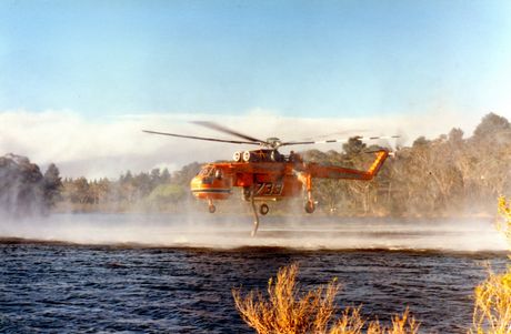 Sikorsky S-64 Skycrane helikopter Sikorsky S-64 Skycrane helikopter