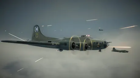 Čarli Braun i Franc Štigler, 2 svetski rat, B-17 leteća tvrđava i Meseršmit 109