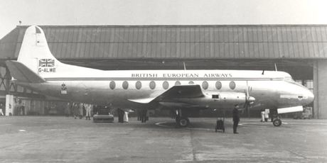 BEA British European Airways Vicker Viscount avion BEA British European Airways Vicker Viscount avion