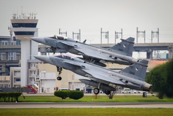 Avion SAAB Gripen Thailand Tajland