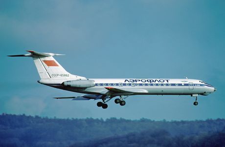Aeroflot Tupolev Tupoljev 134 avion