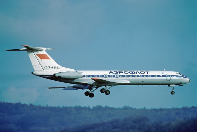 Aeroflot Tupolev Tupoljev 134 avion