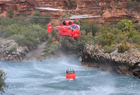 Helikopter Kamov Ka-32 MUP Srbije, požari Crna Gora