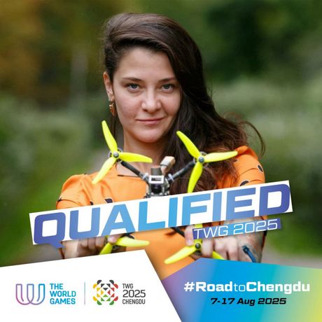 Natalija Astakhova trka dronova Kina Čengdu