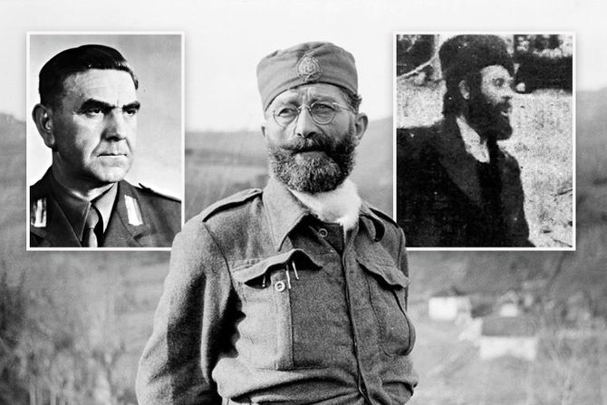 Draža Mihailović, Pavle Đurišić i Ante Pavelić