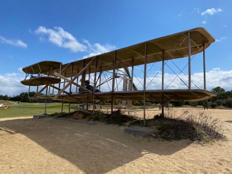 Wright brothers plane