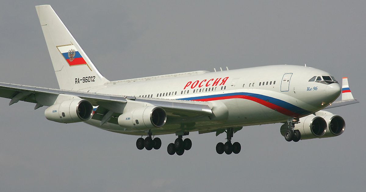 See the incredible route a Russian delegation's plane took to Geneva