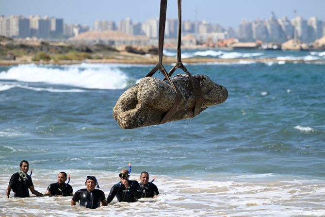 Aleksandrija, Egipat, arheološko blago