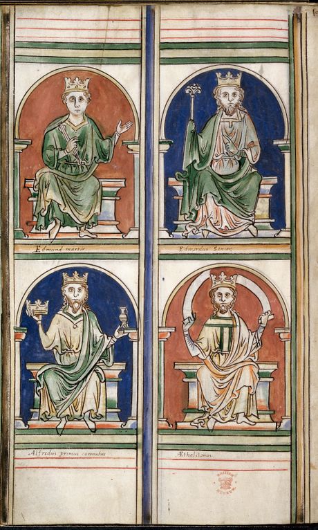 Edmund, Edvard, Alfred i Etelstan