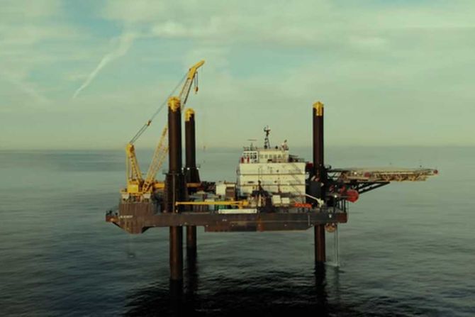 platforma, okean, bušenje