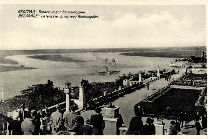 Pogled na ušće Save u Dunav