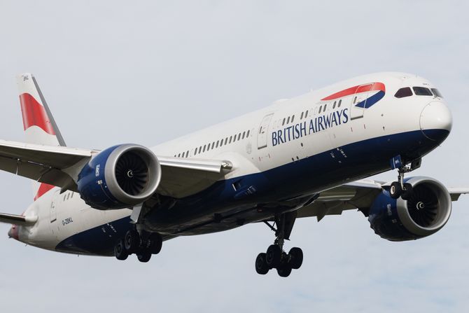 Boing 787 9 Dreamliner British Airways Boing 787 9 Dreamliner British Airways