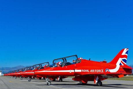 RAF Red Arrows u Crnoj Gori Crna Gora