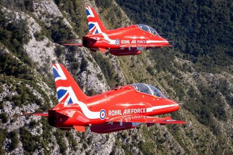 RAF Red Arrows u Crnoj Gori Crna Gora