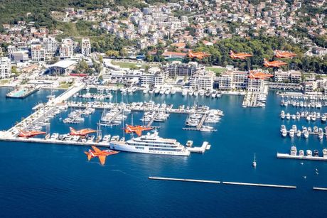 RAF Red Arrows u Crnoj Gori Crna Gora