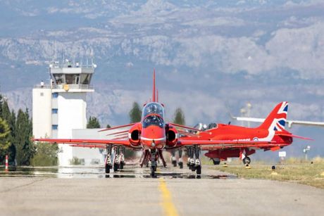 RAF Red Arrows u Crnoj Gori Crna Gora