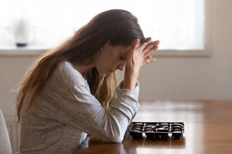 Žena, neraspoložena žena