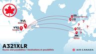 Novi Erbas A321XLR otvara put Er Kanadi ka novim evropskim destinacijama