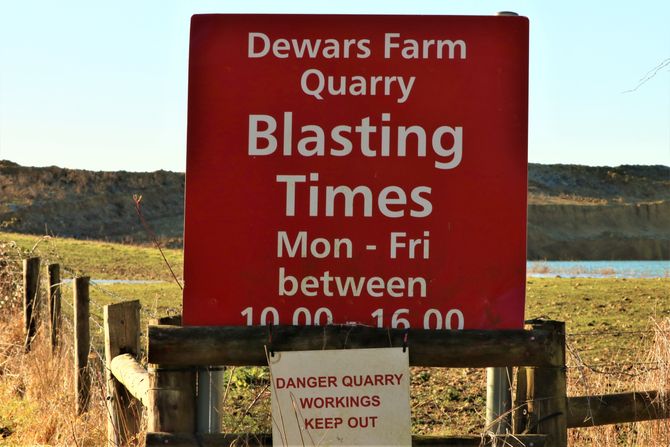 Kamenolom u Oksfordširu