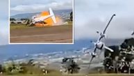 Hteo je da impresionira prijatelje: Avion se srušio odmah posle poletanja, sve zabeleženo na snimku