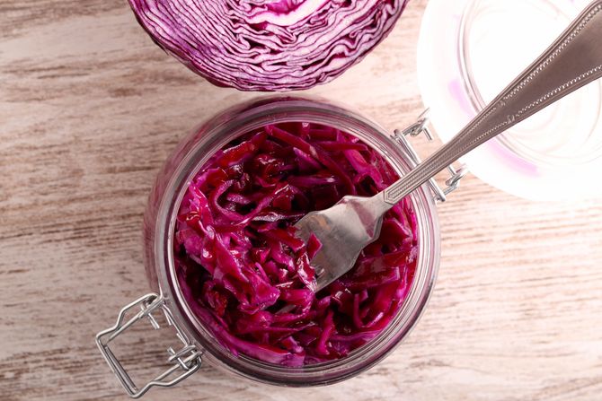 Ukiseljen crveni kupus