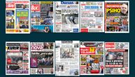NASLOVNE STRANE DANAŠNJIH NOVINA: Prelistavanje štampe za utorak, 28. oktobar 2025. godine