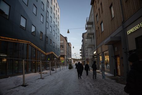 Kiruna, novi centar grada