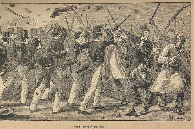 Čartizam i pobuna u Engleskoj