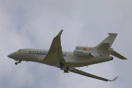 Avion Falcon 7X belgijsko vazduhoplovstvo