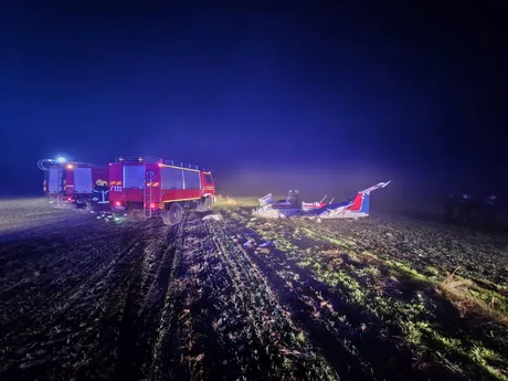 Avion pad nesreća udes