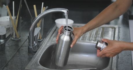 Flašica za vodu, pranje