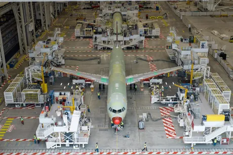 Airbus linija za sklapanje aviona