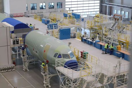 Airbus linija za sklapanje aviona